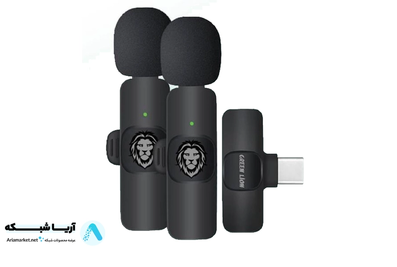 میکروفن وایرلس 3 در 1 گرین Green 3 in 1 Wireless Microphone