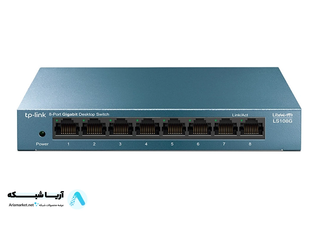 سوییچ 8 پورت تی پی-لینک مدل LS108G